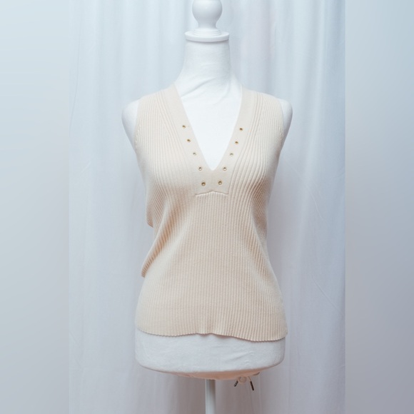J crew V-neck cotton vest. Size XS - Picture 2 of 5